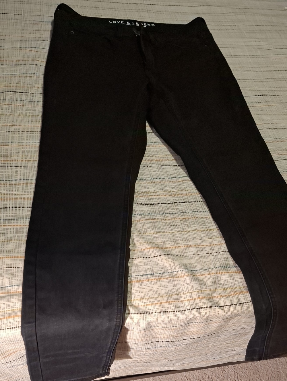 Love & Legend Black Skinny Jeans